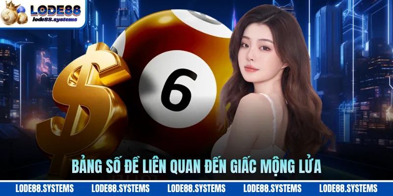 Giấc Mơ Về Lửa - Giải Mã Điềm Báo Tâm Linh 2026 3 Bảng số đề liên quan đến giấc mộng lửa