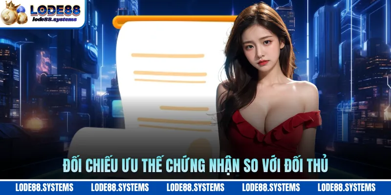 Giấy Phép Hoạt Động 4 Đối chiếu ưu thế chứng nhận so với đối thủ