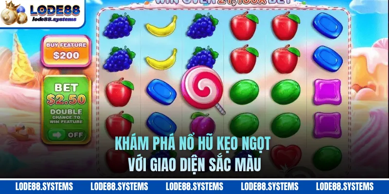 Nổ Hũ Kẹo Ngọt - Tựa Game Slot Sắc Màu HOT Nhất 2026 1 Khám phá nổ hũ kẹo ngọt với giao diện sắc màu