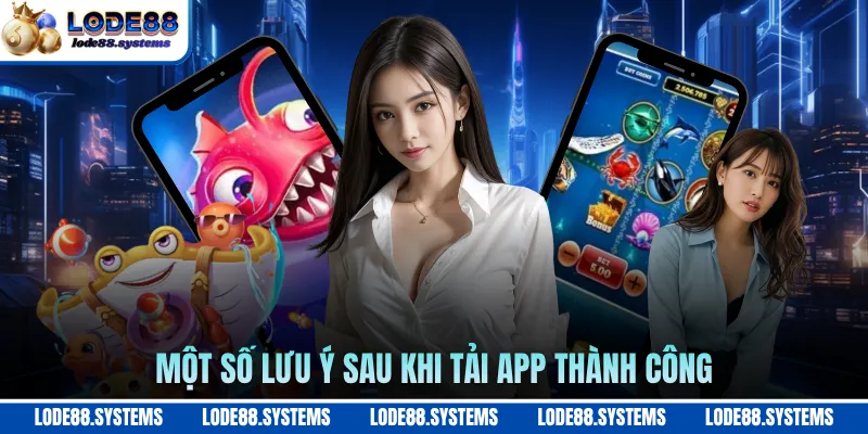 Tải App LODE88 - Trải Nghiệm Tuyệt Vời Sau Khi Cài Xong 3 Một số lưu ý sau khi tải app thành công