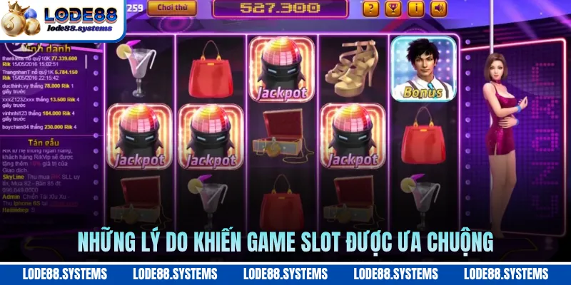 Nổ Hũ Gái Nhảy - Slot Vũ Đạo Siêu Hấp Dẫn Trong Năm 2026 2 Những lý do khiến game slot được ưa chuộng
