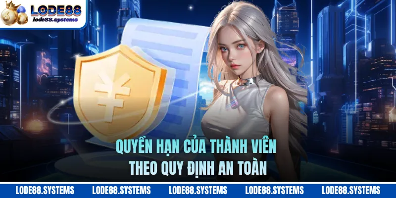 Chính Sách Bảo Mật 3 Quyền hạn của thành viên theo quy định an toàn