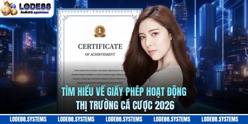 Giấy Phép Hoạt Động 1 Tìm hiểu về giấy phép hoạt động thị trường cá cược 2026